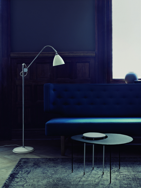 Gubi Bestlite BL3 vloerlamp small chroom/zwart