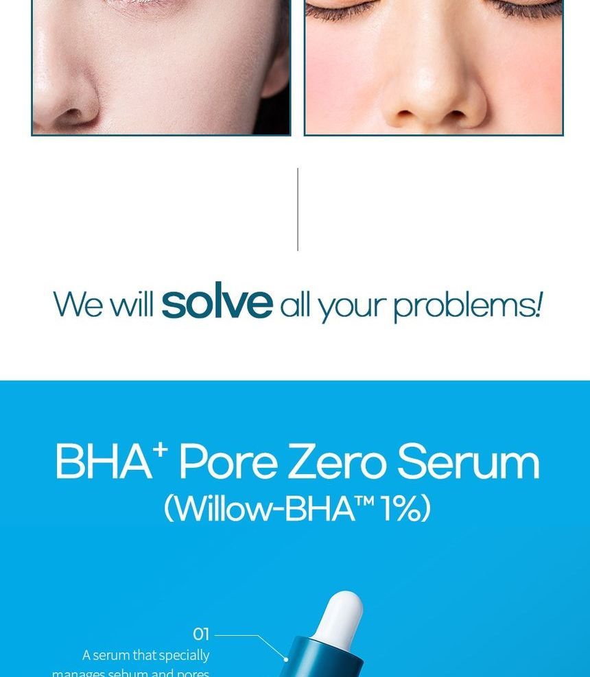 wees de huid - BHA+ Pore Zero Serum