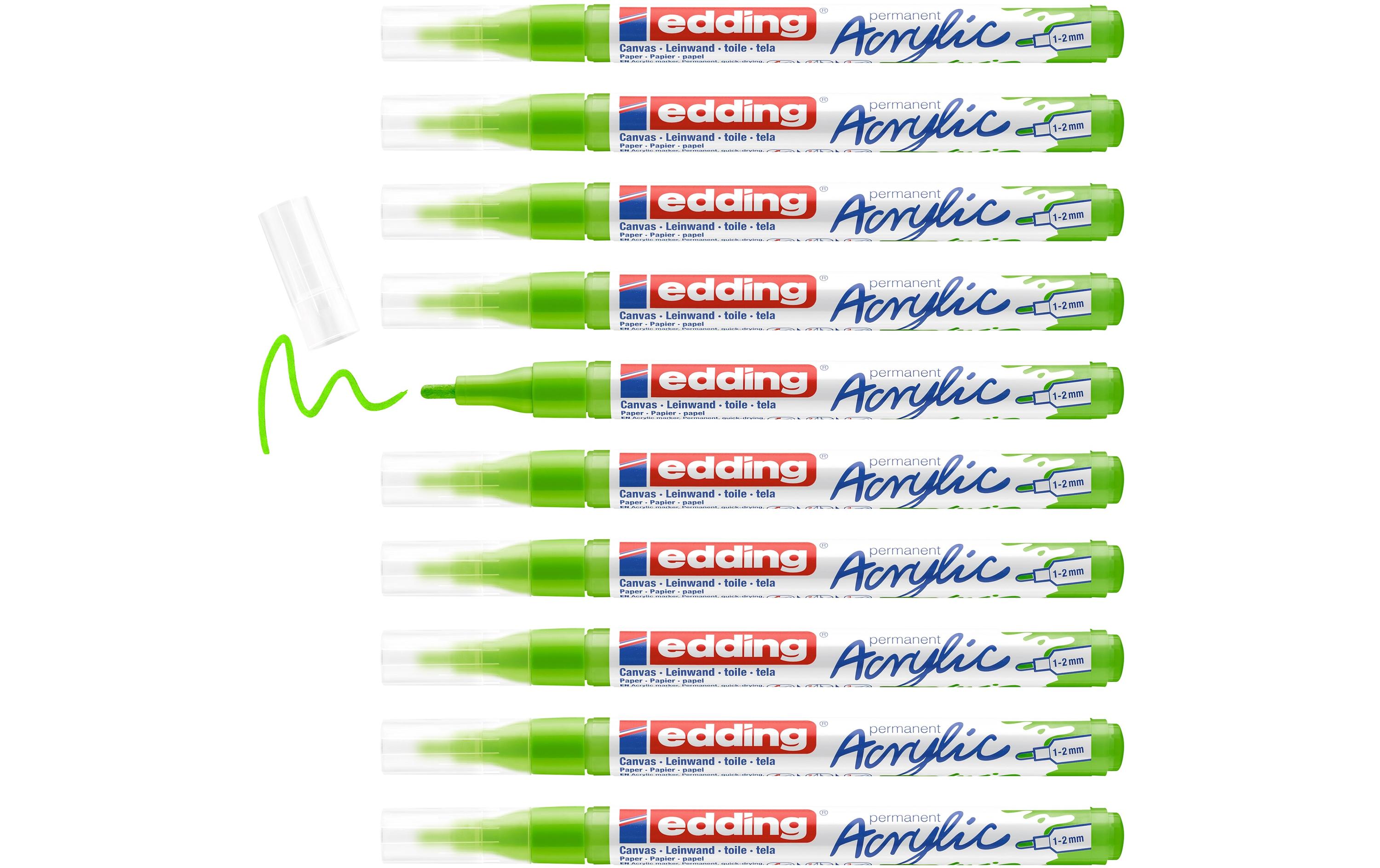 Acrylmarker 5300 Fein, GelbgrünSchnelltrocknende Acrylstifte