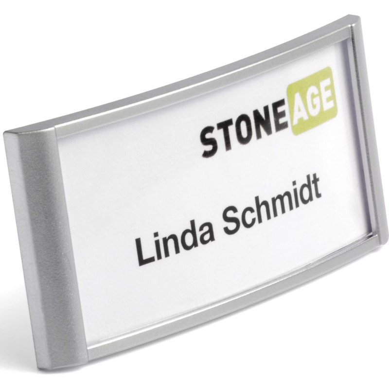 Durable Namensschilder mit Magnet Classic, 34 x 74 mm, 10 Stück