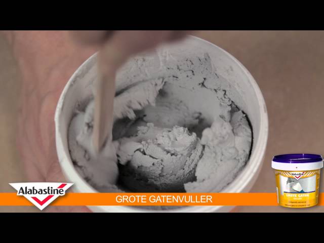 Alabastine Grote Gatenvuller - Pasta - 1L