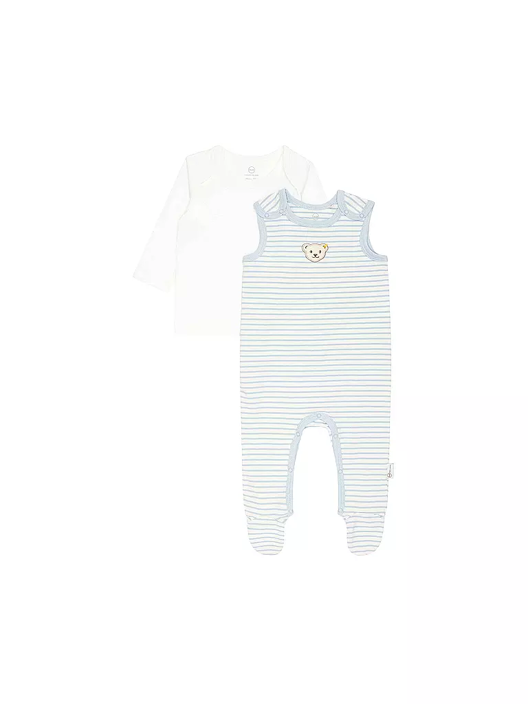 STEIFF Baby Set Strampler und Shirt hellblau