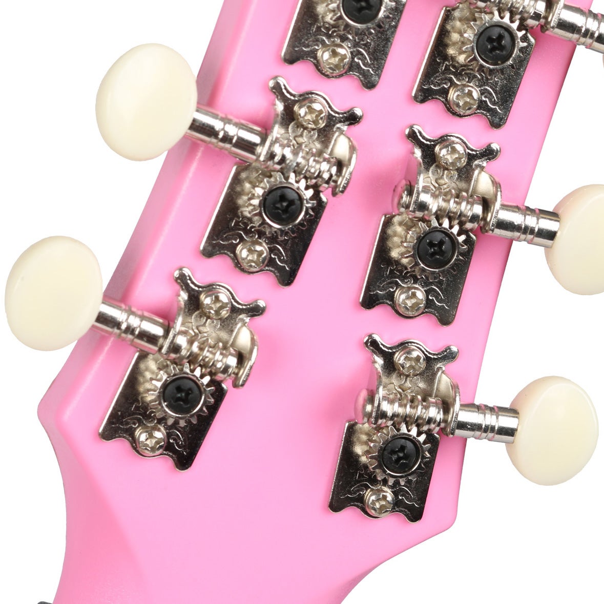 Korala PUG-40-PK polycarbonaat guitarlele roze