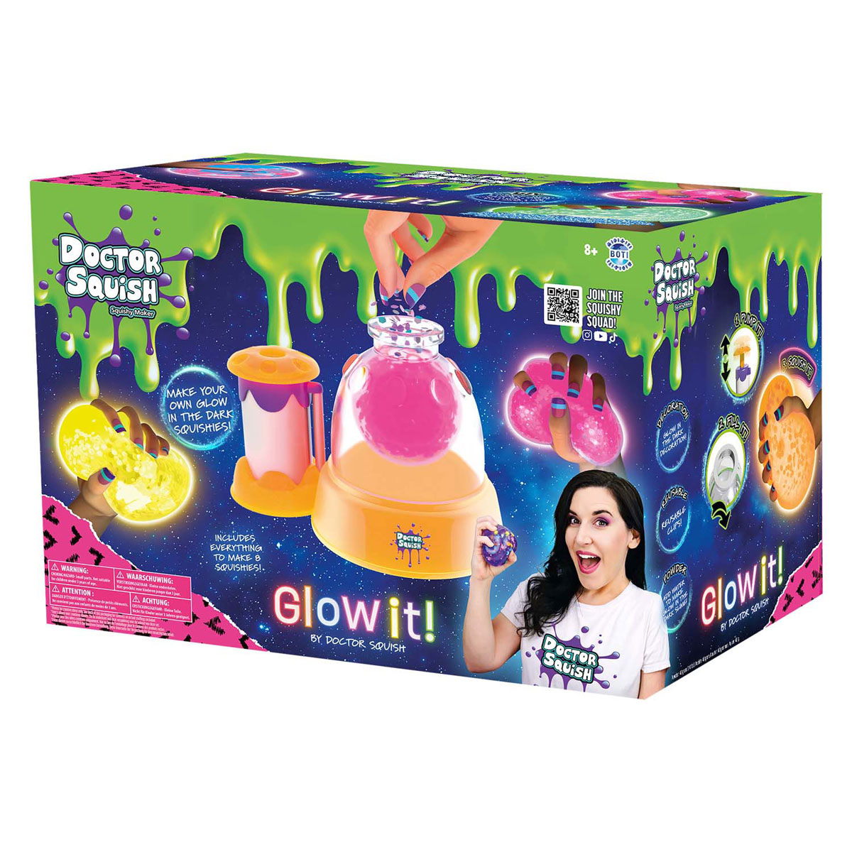 Doctor Squish -Squishy Maker Station Neon Editie