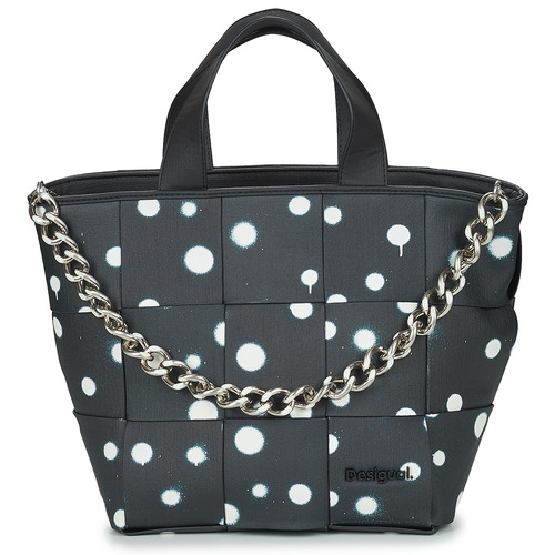 Desigual - NEW SPLATTER VALDIVIA - Noir/Blanc