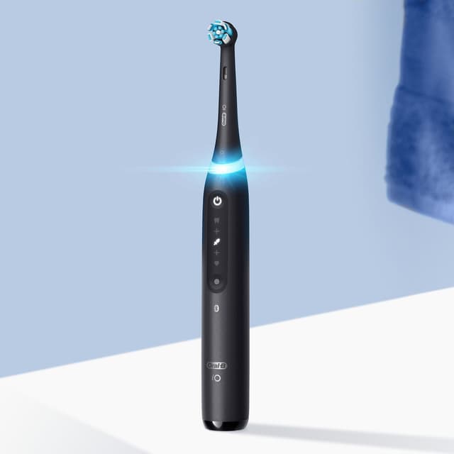 Oral-B iO5 Duo pack eltandbørster 414841 (sort/hvid)