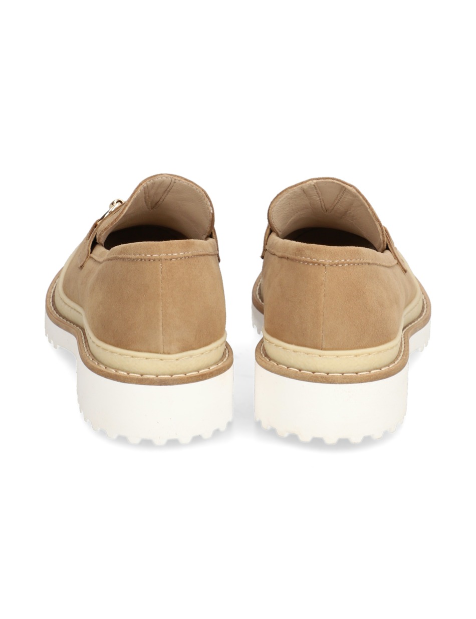 Veloursleder Slipper sportiv