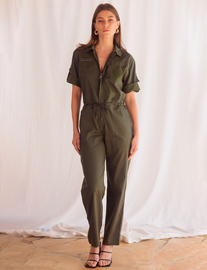 HBT ARMY HERRINGBONETWILL | VERA COMBI KAKI