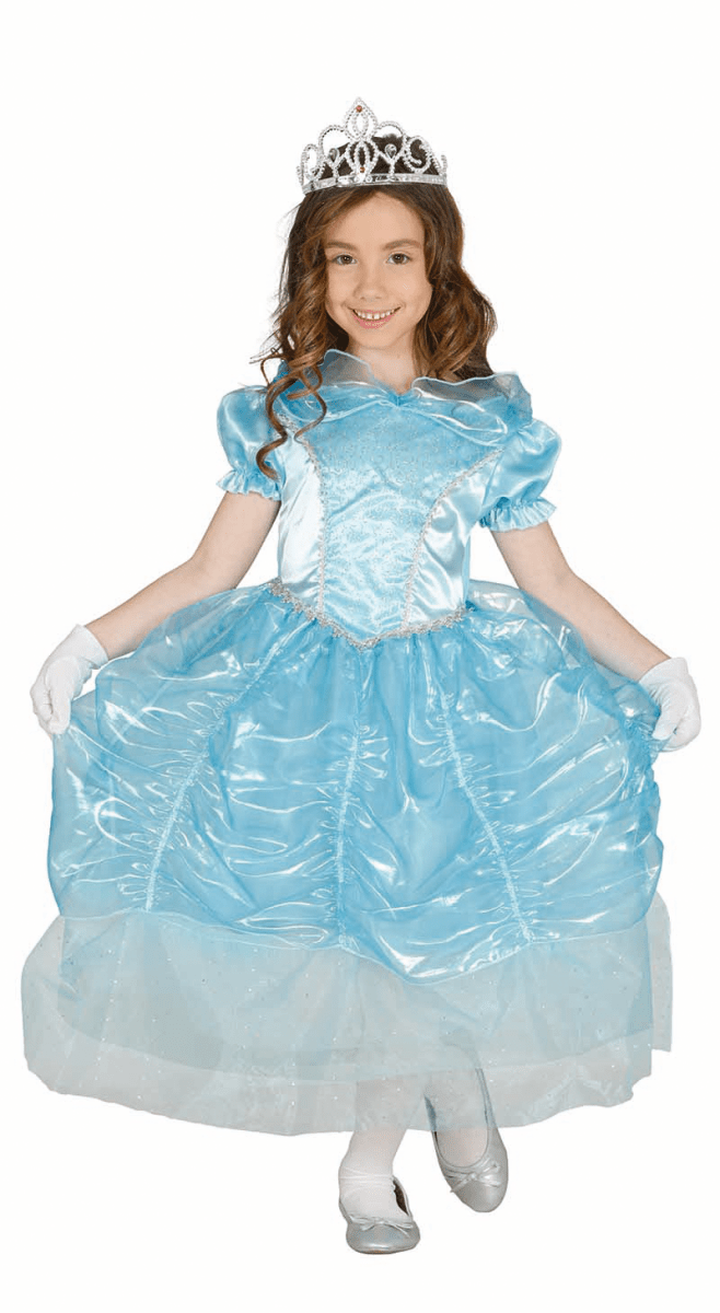 Prinsessen Jurk Blauw Kind