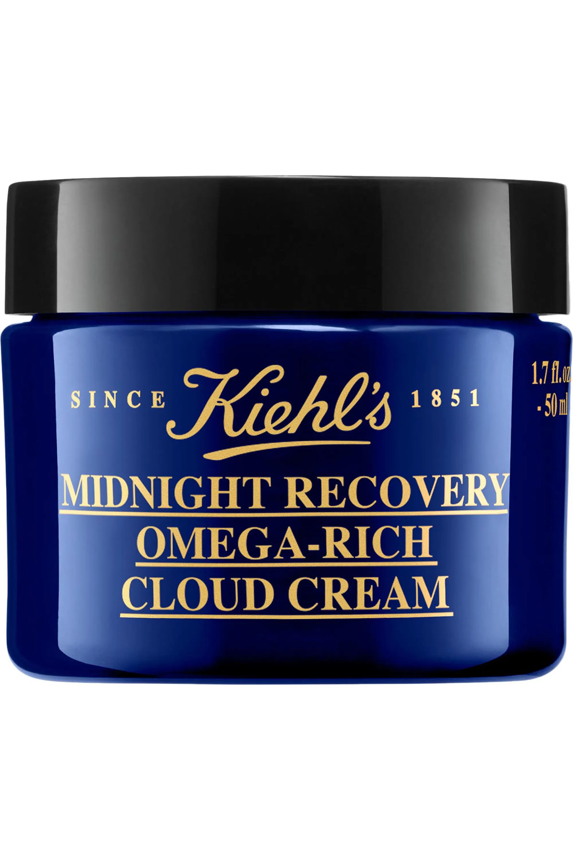 Kiehl's Crème de nuit riche en omégas 3 & 6 Midnight Recovery Cloud Cream-50 ml