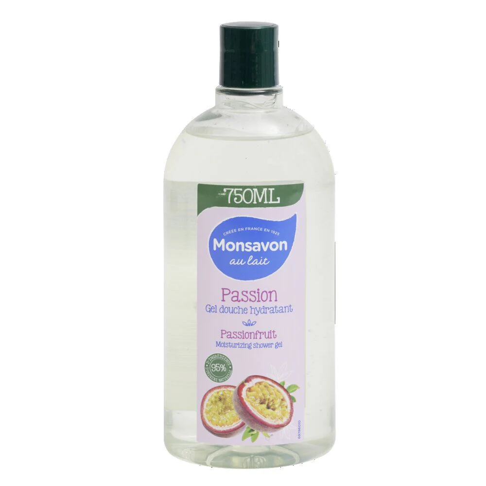 Gel douche Monsavon passion 750ml