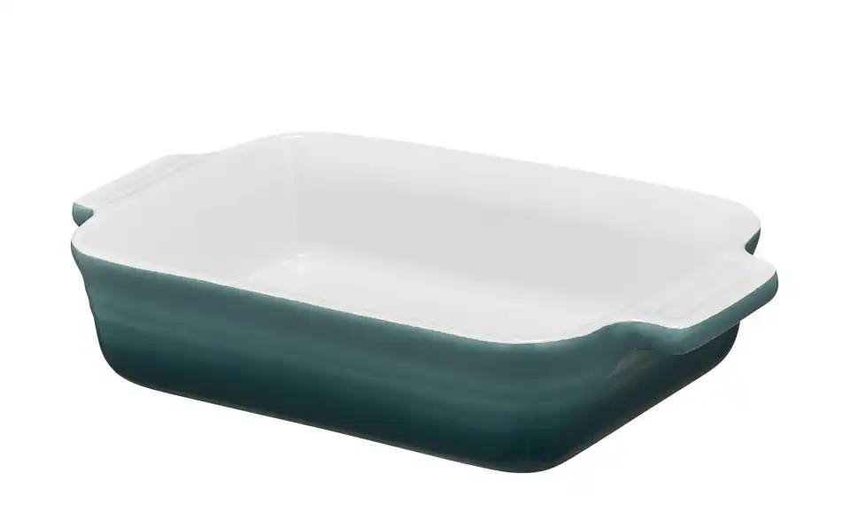 KHG Auflaufform Dunkelblau, Weiß 22,2 cm