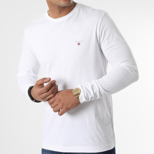 Tee Shirt Manches Longues Original 234502 Blanc