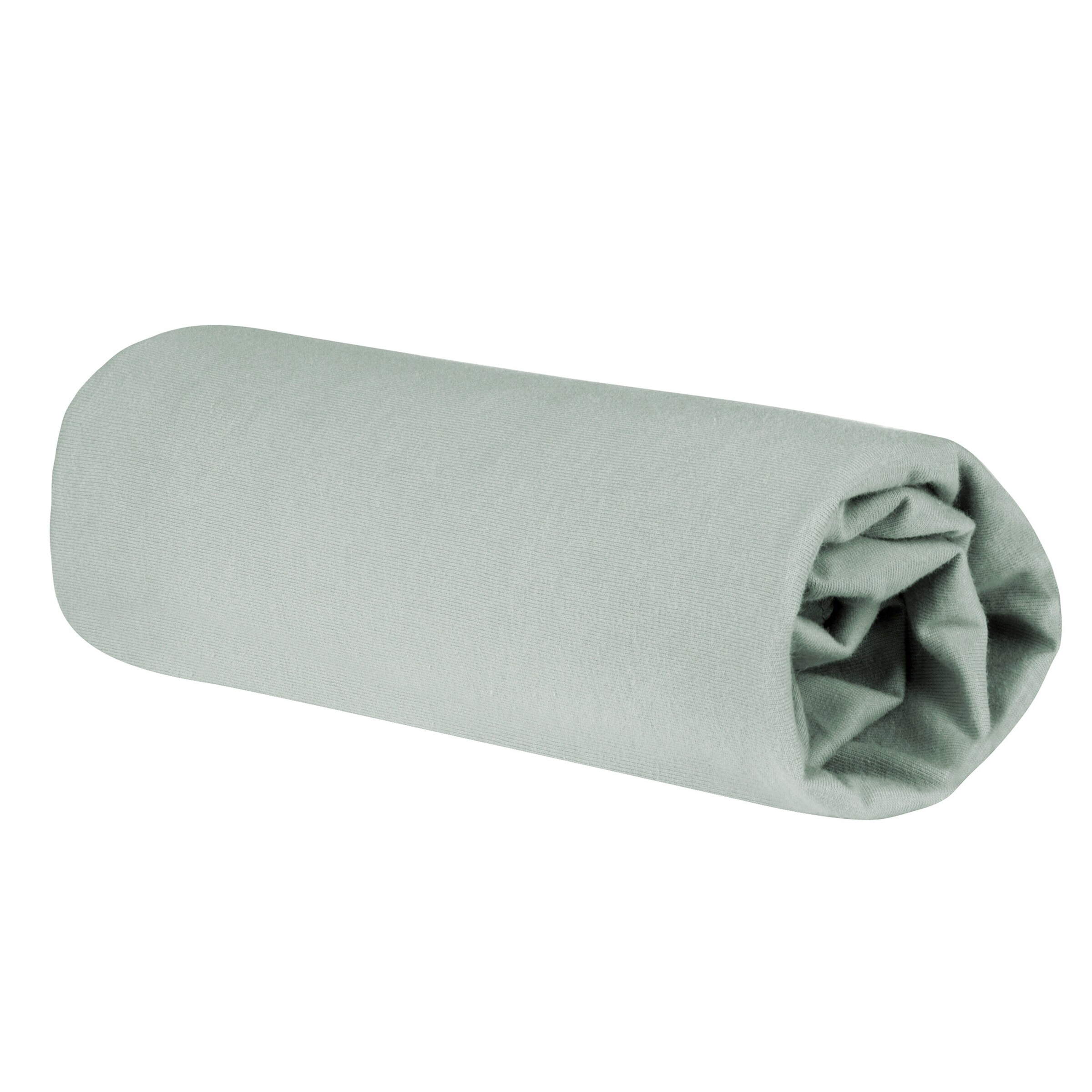 roba Spannbettlaken Jersey, 45x90 cm und 40x90 cm Lil Planet frosty green