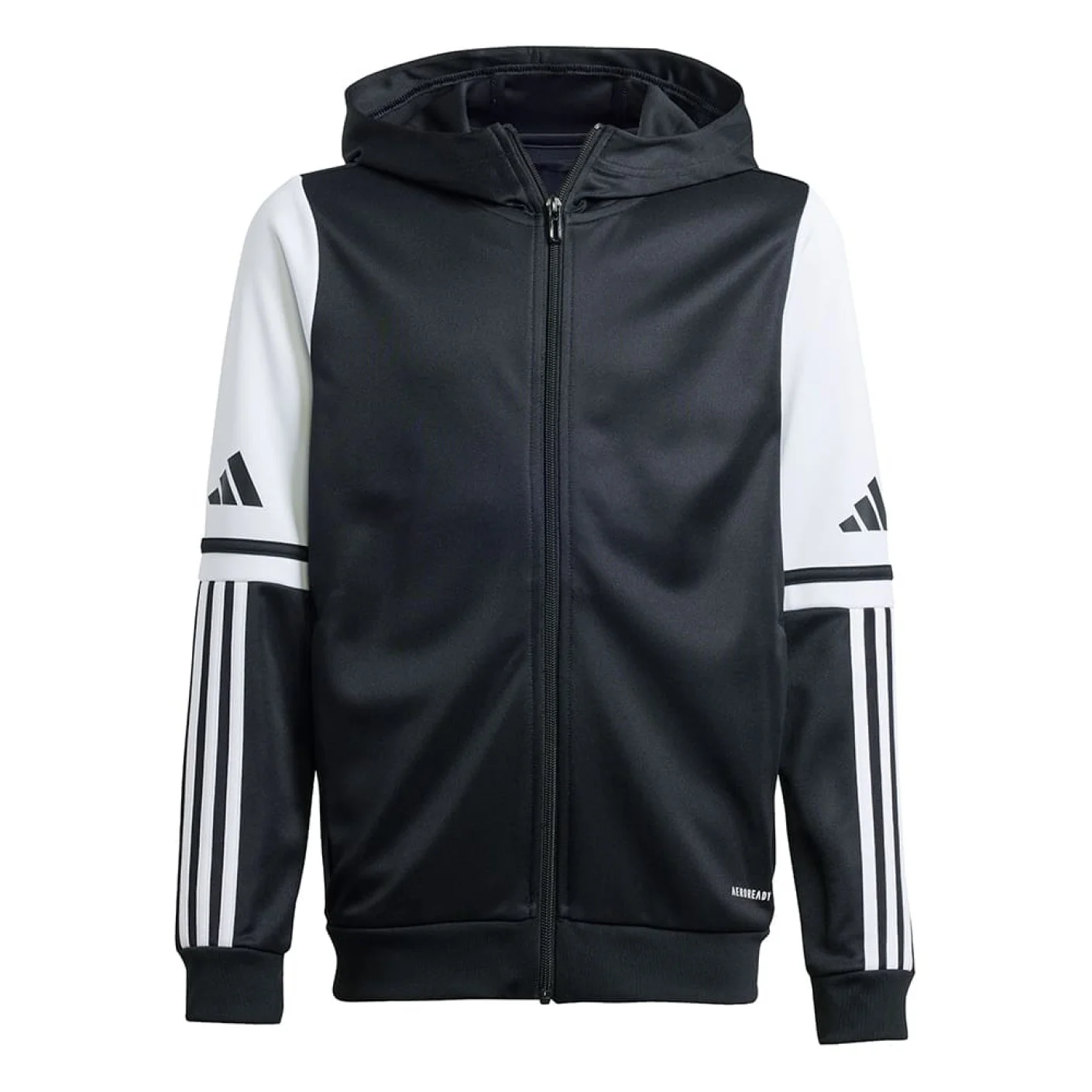 Adidas Squadra 25 Hooded Trainingsjack Kids Zwart Wit