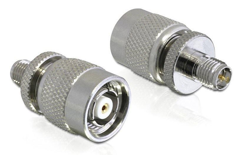 Antennenadapter RP-SMA Buchse (f) - RP-TNC Stecker (m)Delock Adapter RP-SMA Buchse > RP-TNC Stecker