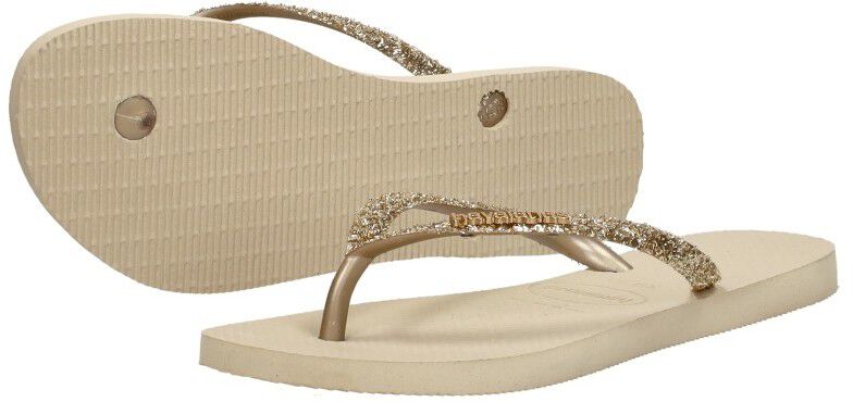 Havaianas Slim Glitter beige