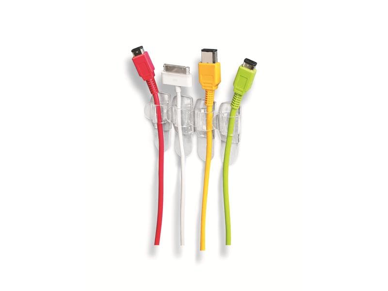 Command Kabel-Clip 17017CLRFGN 4 Stück Kabelclips