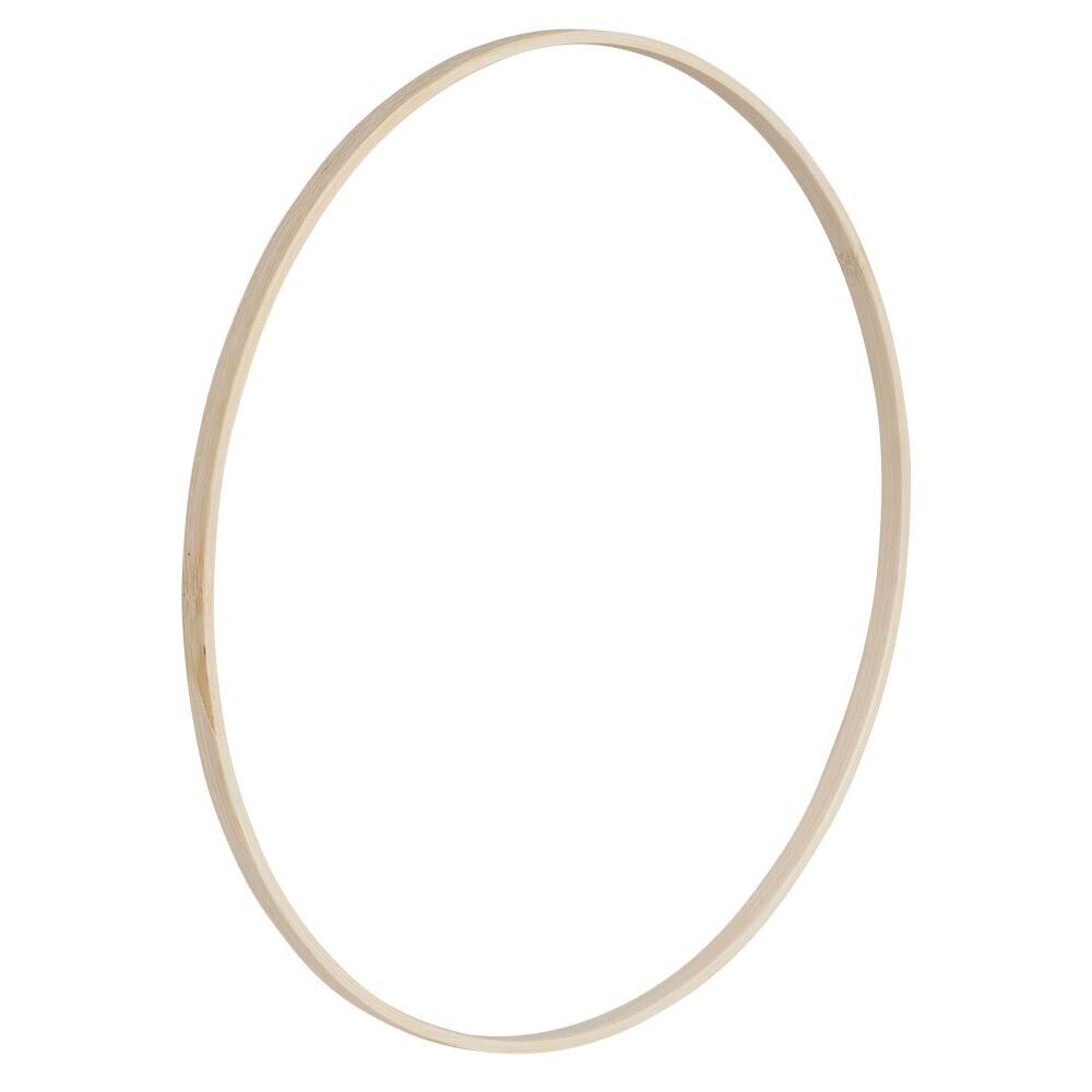 Cercle en bois pour couronne de Noël Ø30cm