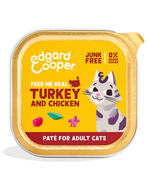 Edgard&Cooper Adult Paté 85 g - Kattenvoer