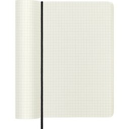 MOLESKINE Carnet souple, L/A5, quadrillé, noir