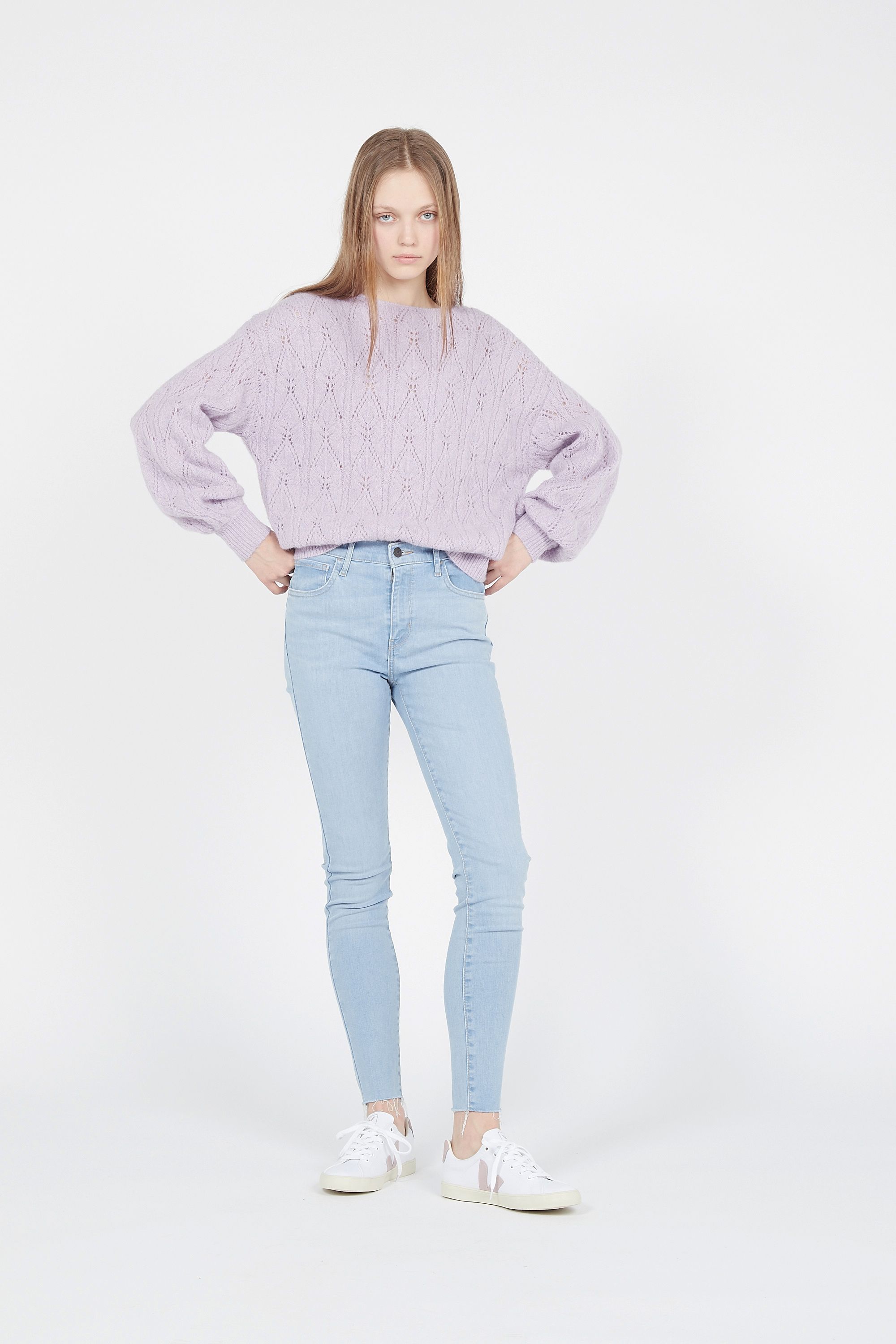 LEVI'S Jean skinny  720 HIRISE SUPER SKINNY Bleu