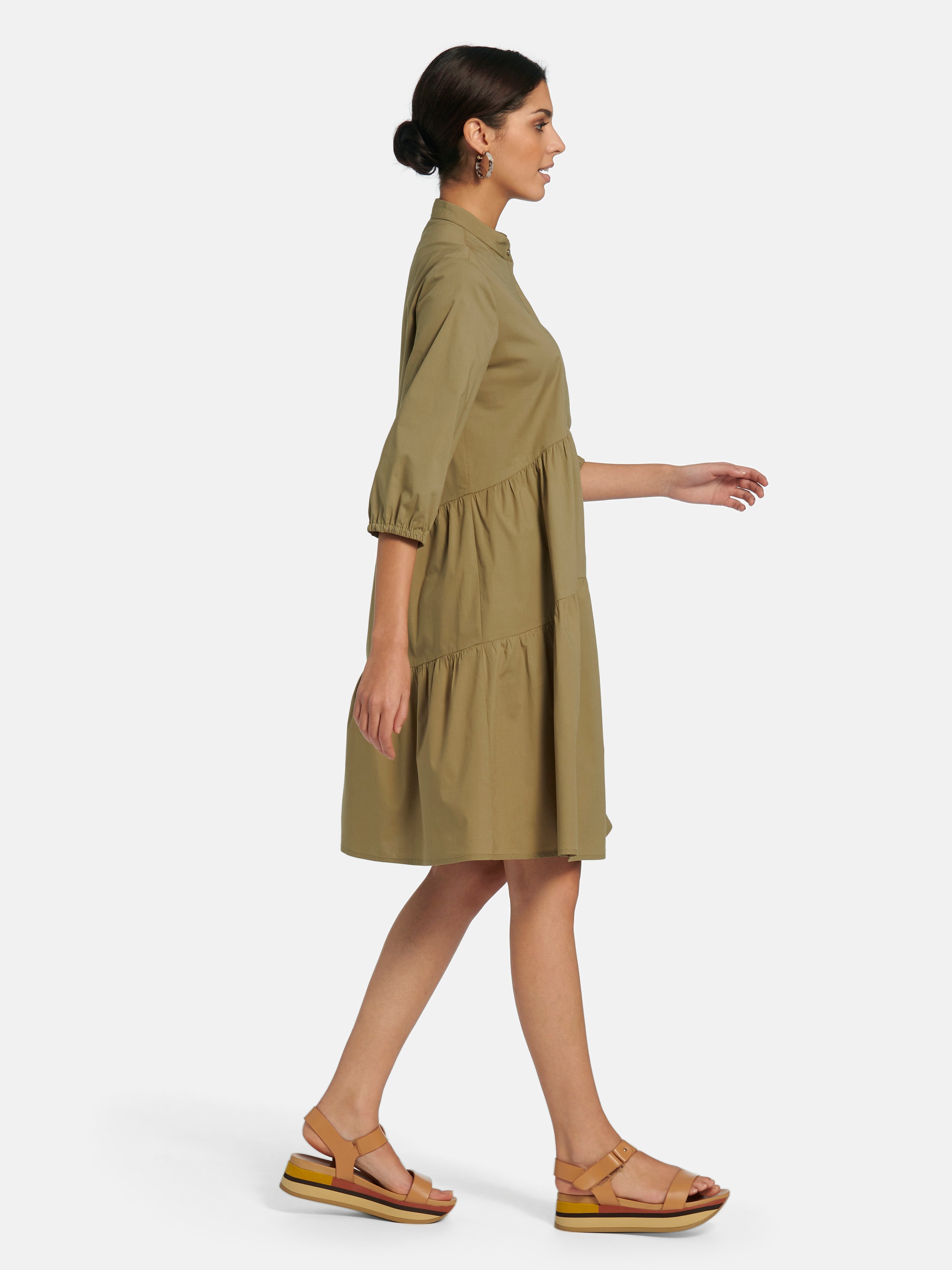Kleid mit 3/4-Arm
