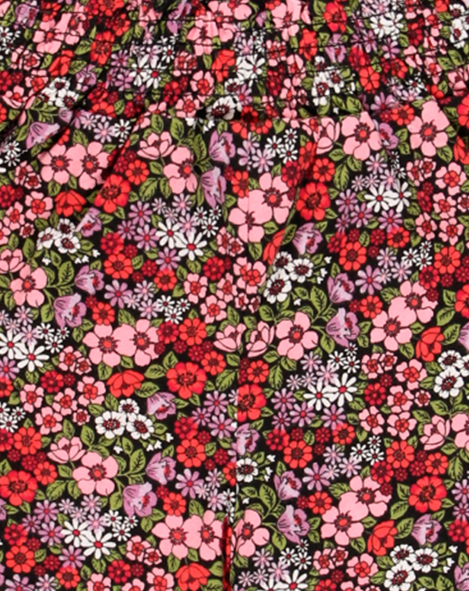 Shorts BLUMENWIESE in rot