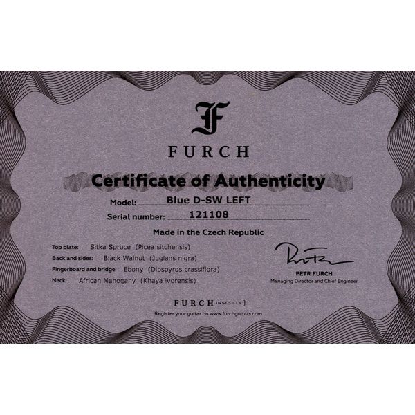 Furch Blue D-SW LH