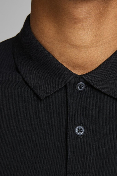 Jack & Jones zwarte heren polo