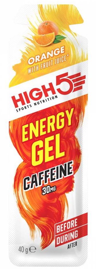 High5 HIGH5 EnergyGel Koffein Appelsin
