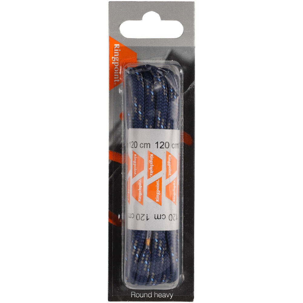 Ringpoint - Veters - 120 cm - Blauw/Grijs