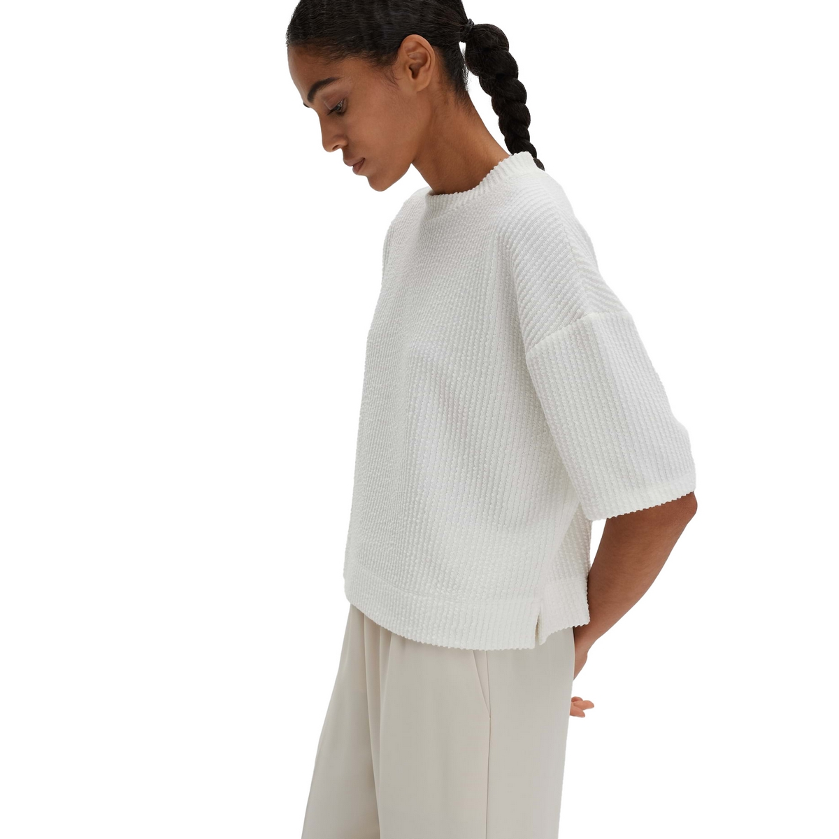 Dames Blouse 25016 blouse uni oversized