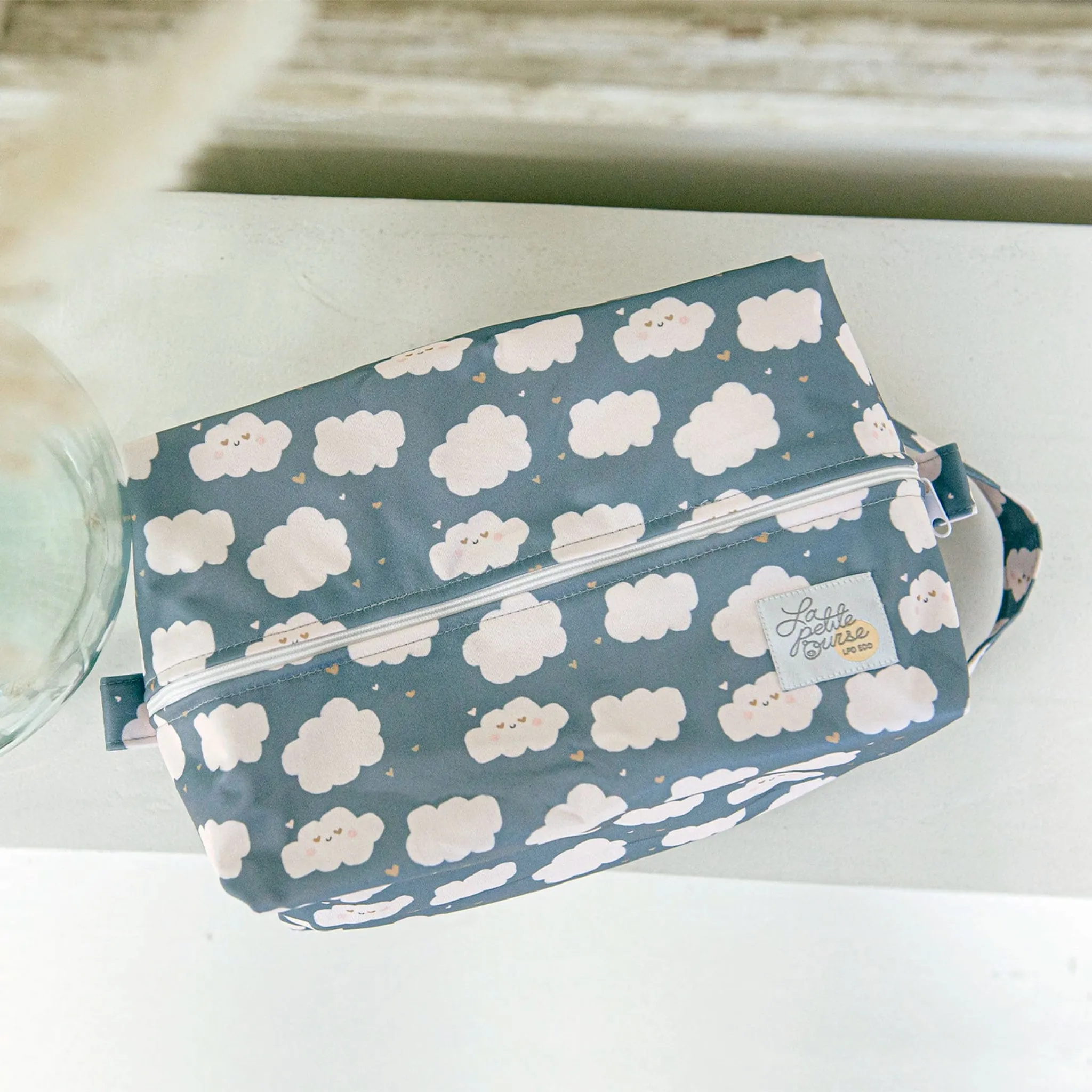 La Petite Ourse Sac de Rangement POD - Nuages