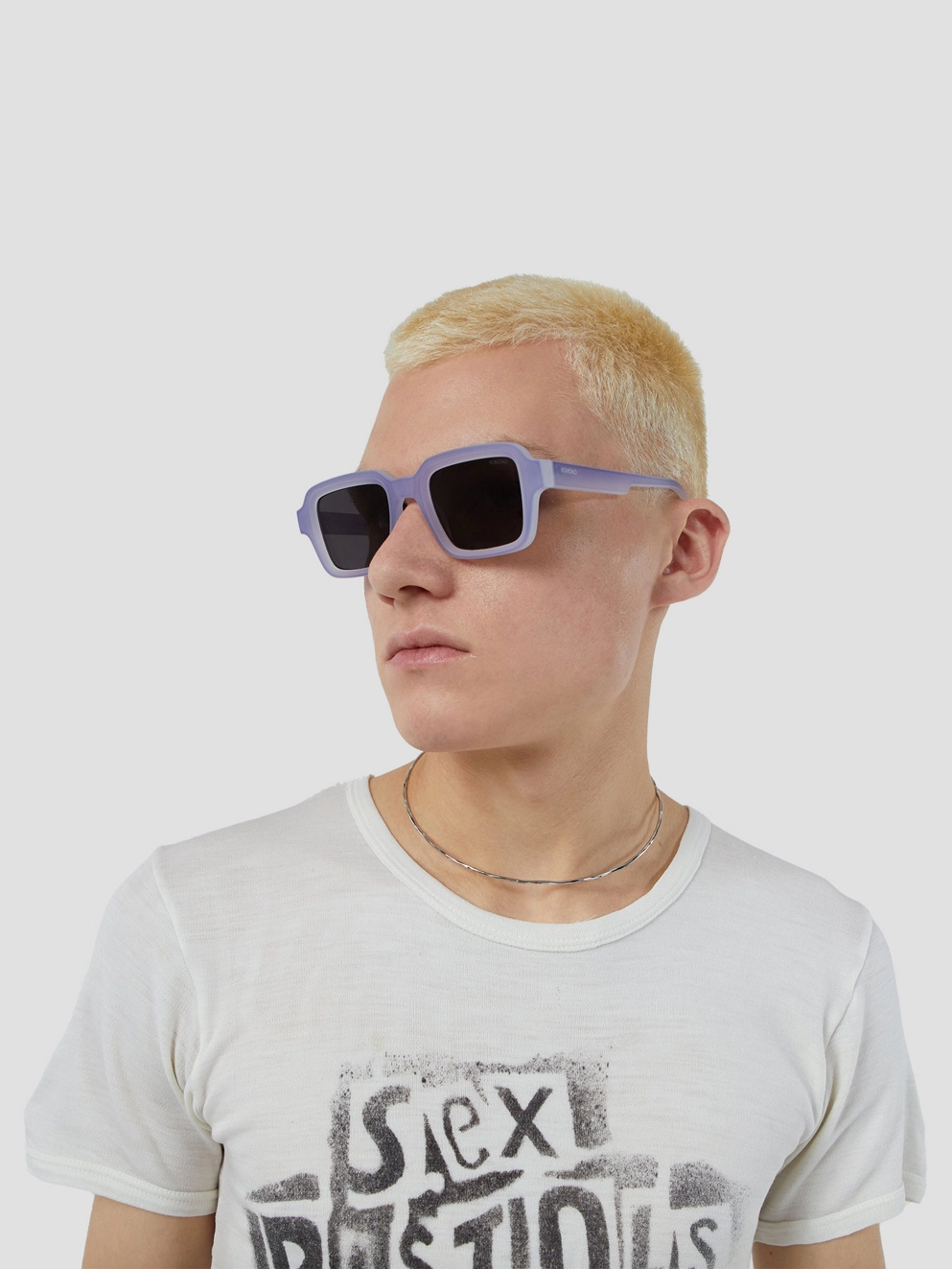 Komono Lionel Blue Sunglasses sky gradient