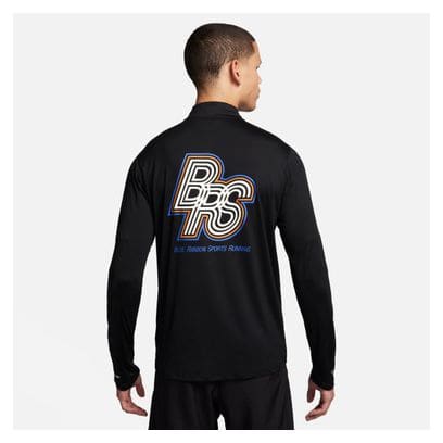 Haut 1/2 Zip Nike Element BRS Noir Bleu