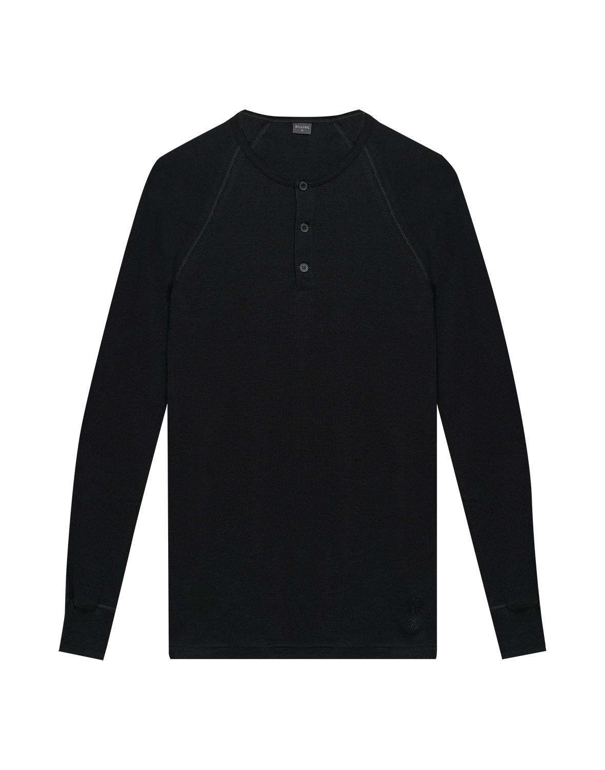 Shirt met knopen van katoen voor heren in Wit