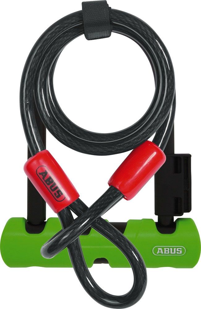 Abus Ultra Mini 410 Bügelschloss inkl. Cobra Schlaufenkabel kaufen | Bike-Discount