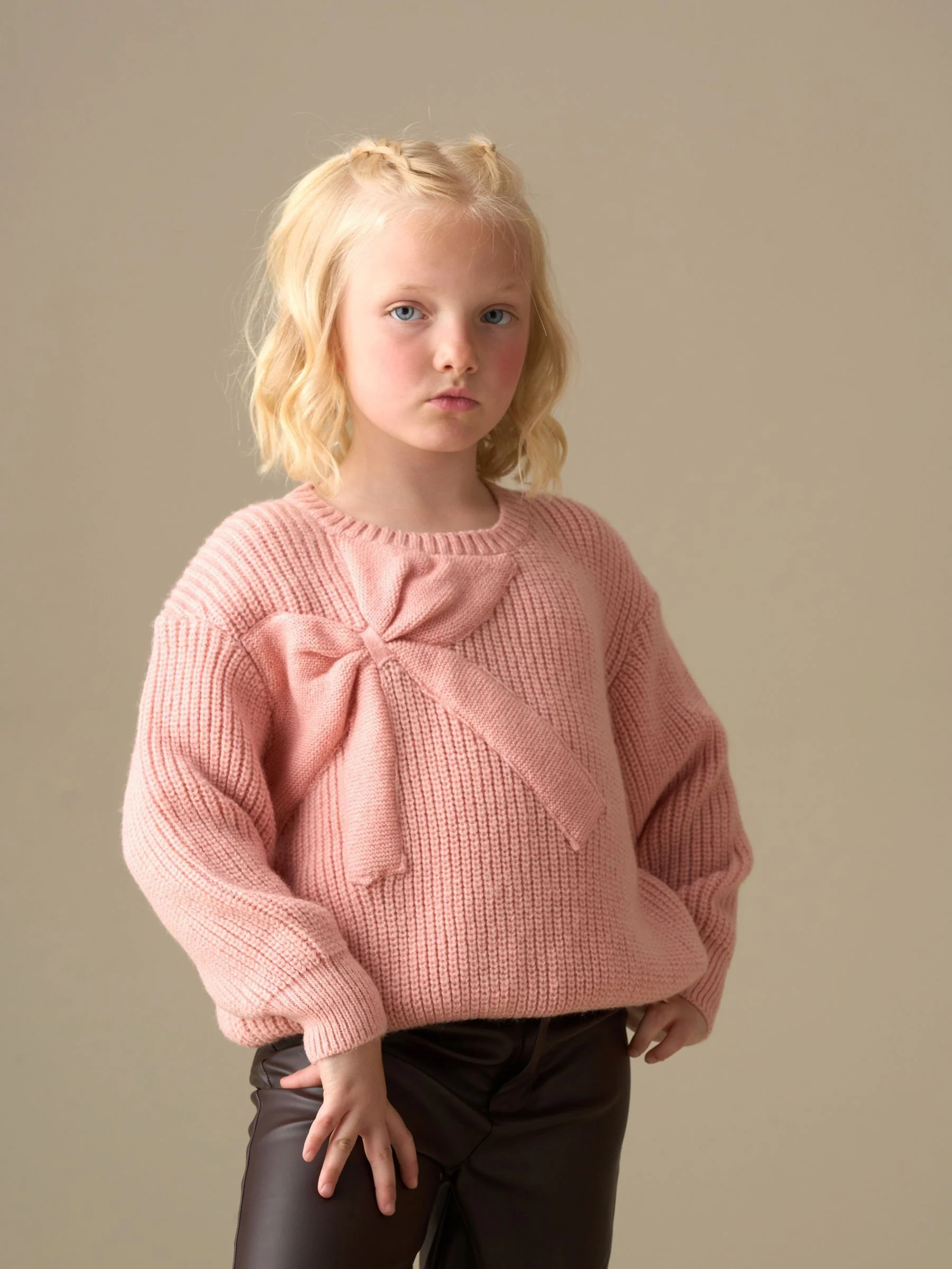 Angel & Rocket Arya Knitted Bow Jumper