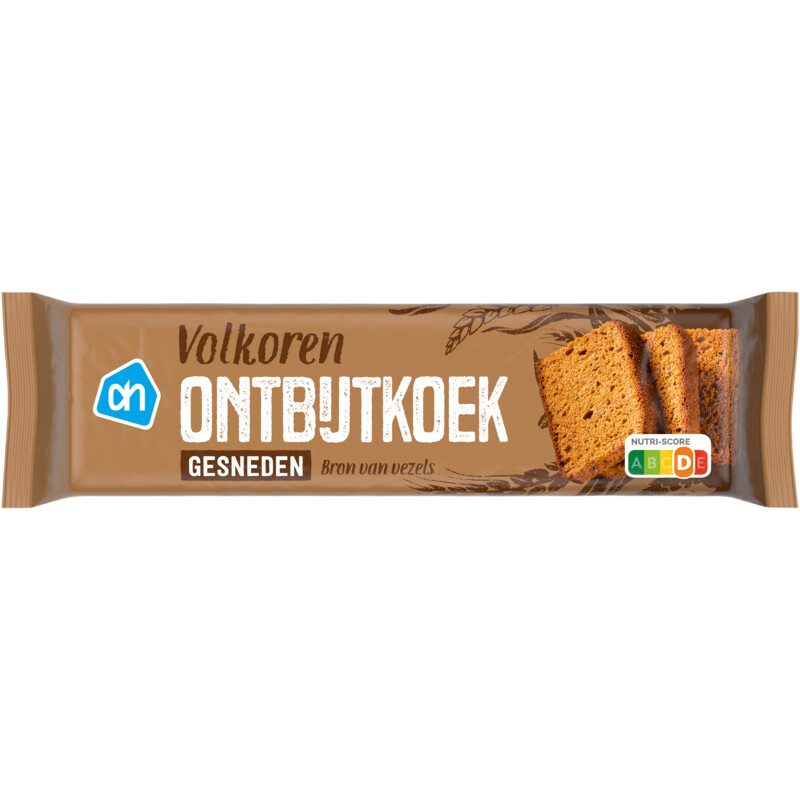 AH Ontbijtkoek volkoren gesneden
