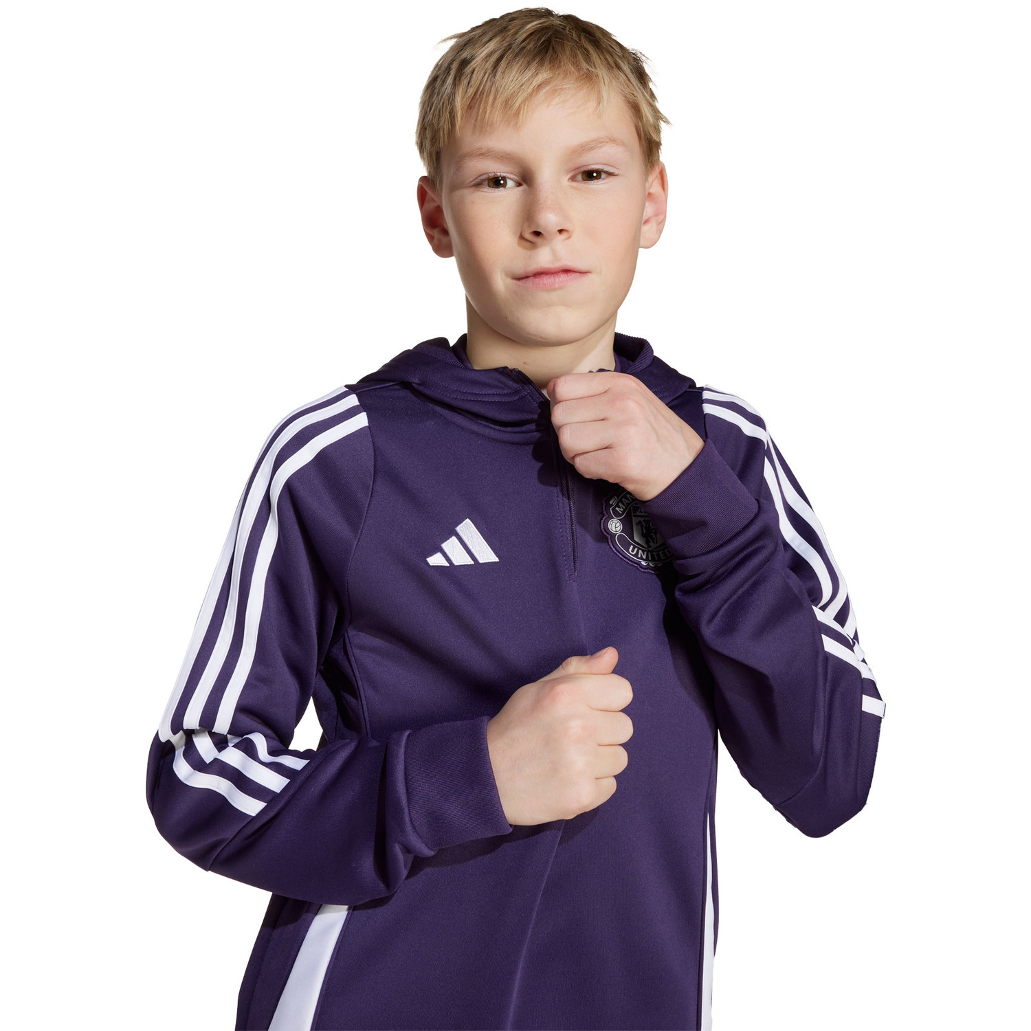 adidas Manchester United TK Hoody Trainingspak Kids