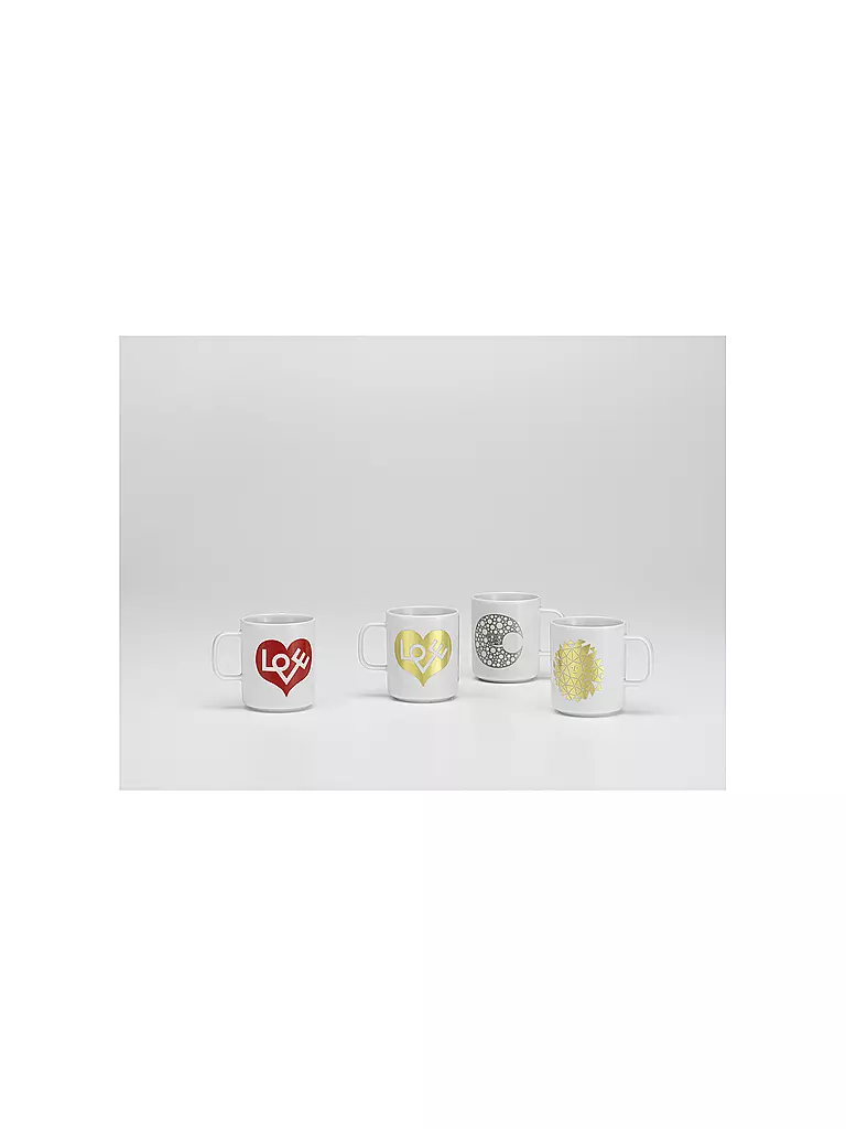 VITRA Henkelbecher - Tasse Coffee Mug  Moon Silber silber