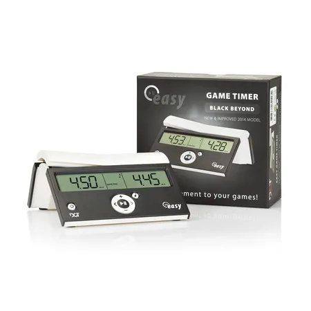 Philos Schachuhr DGT Easy Black Beyond, digital