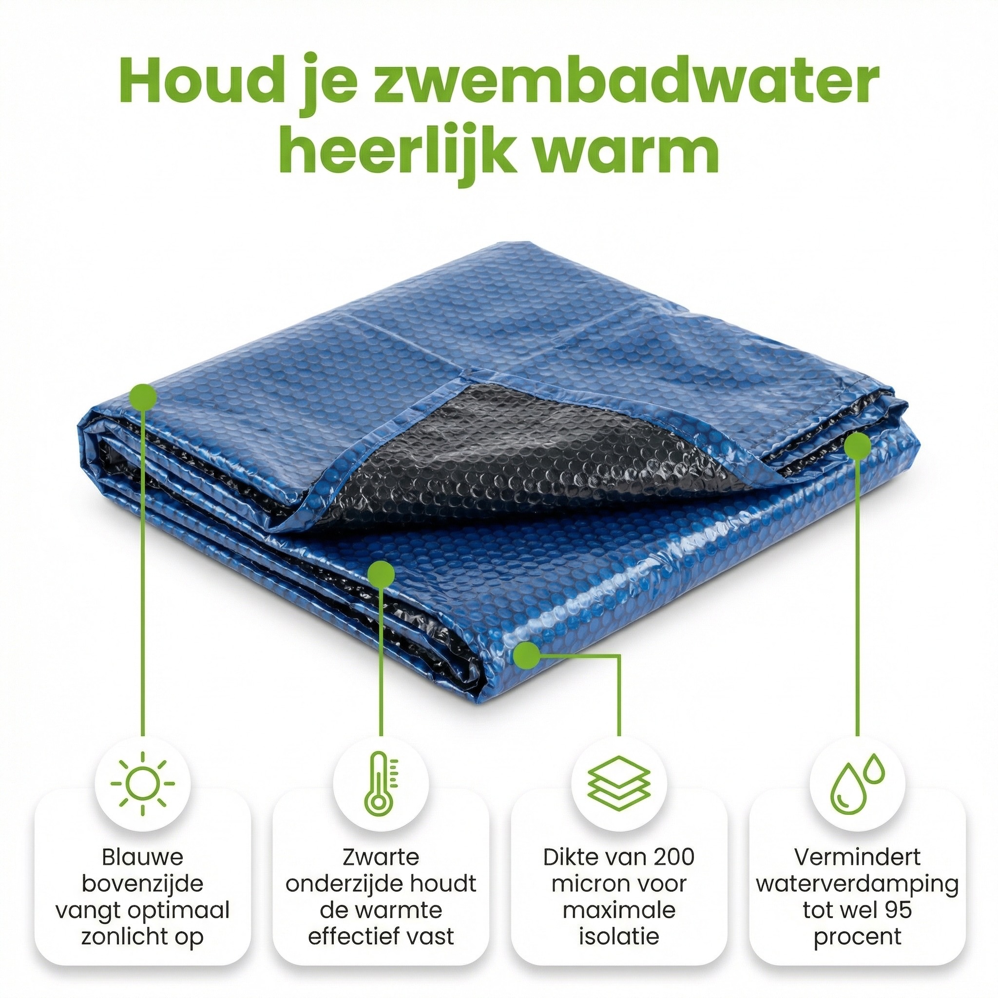 Ways d'luxe ø 183cm solarzeil