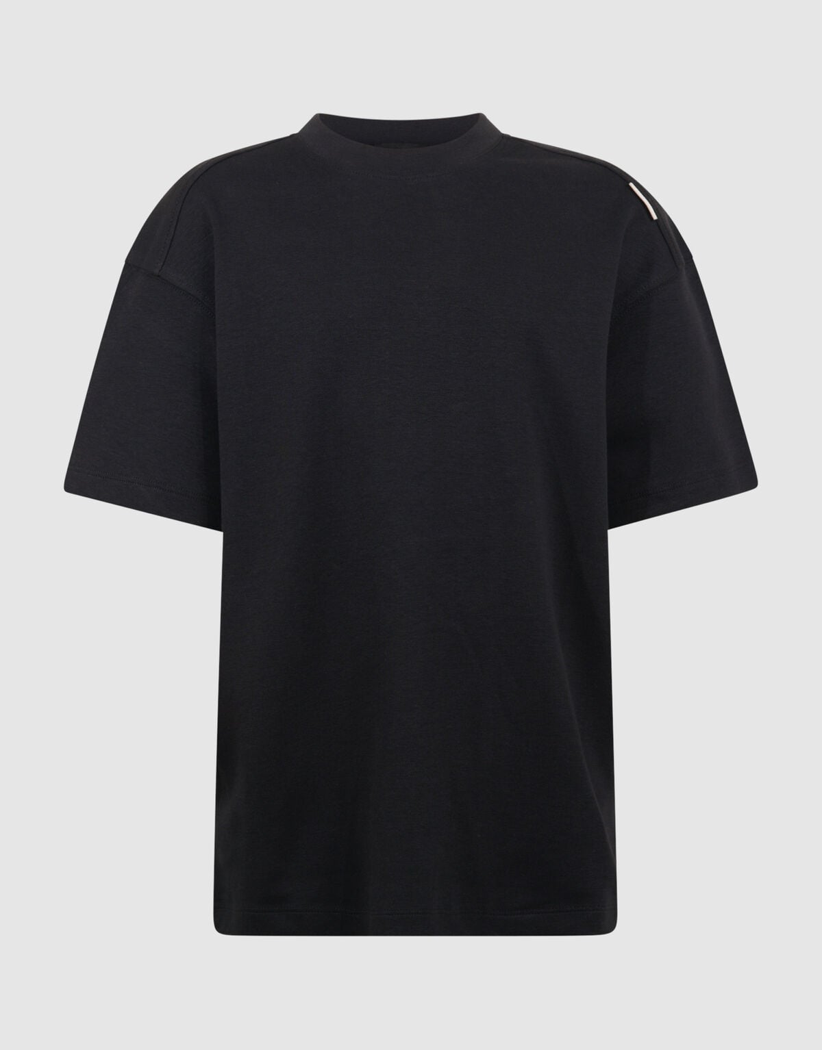Basis Label T-shirt Zwart