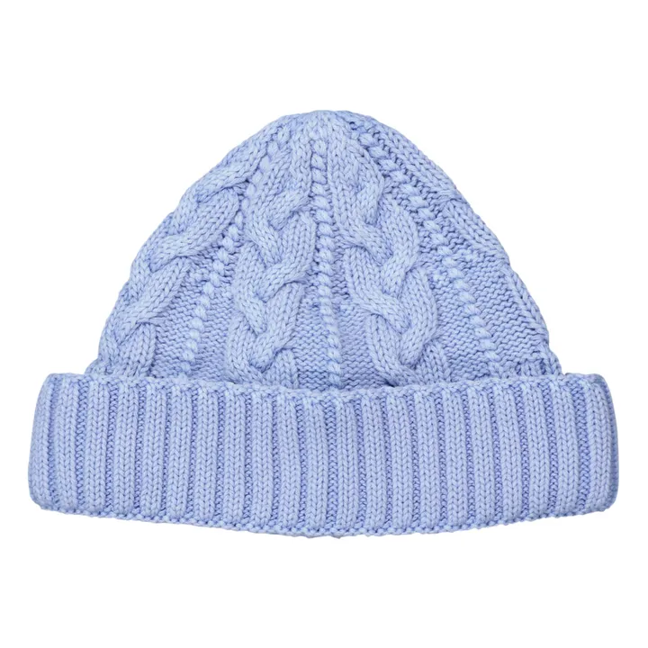 NN. 07 Bonnet Cable 6619 Coton Bio | Bleu