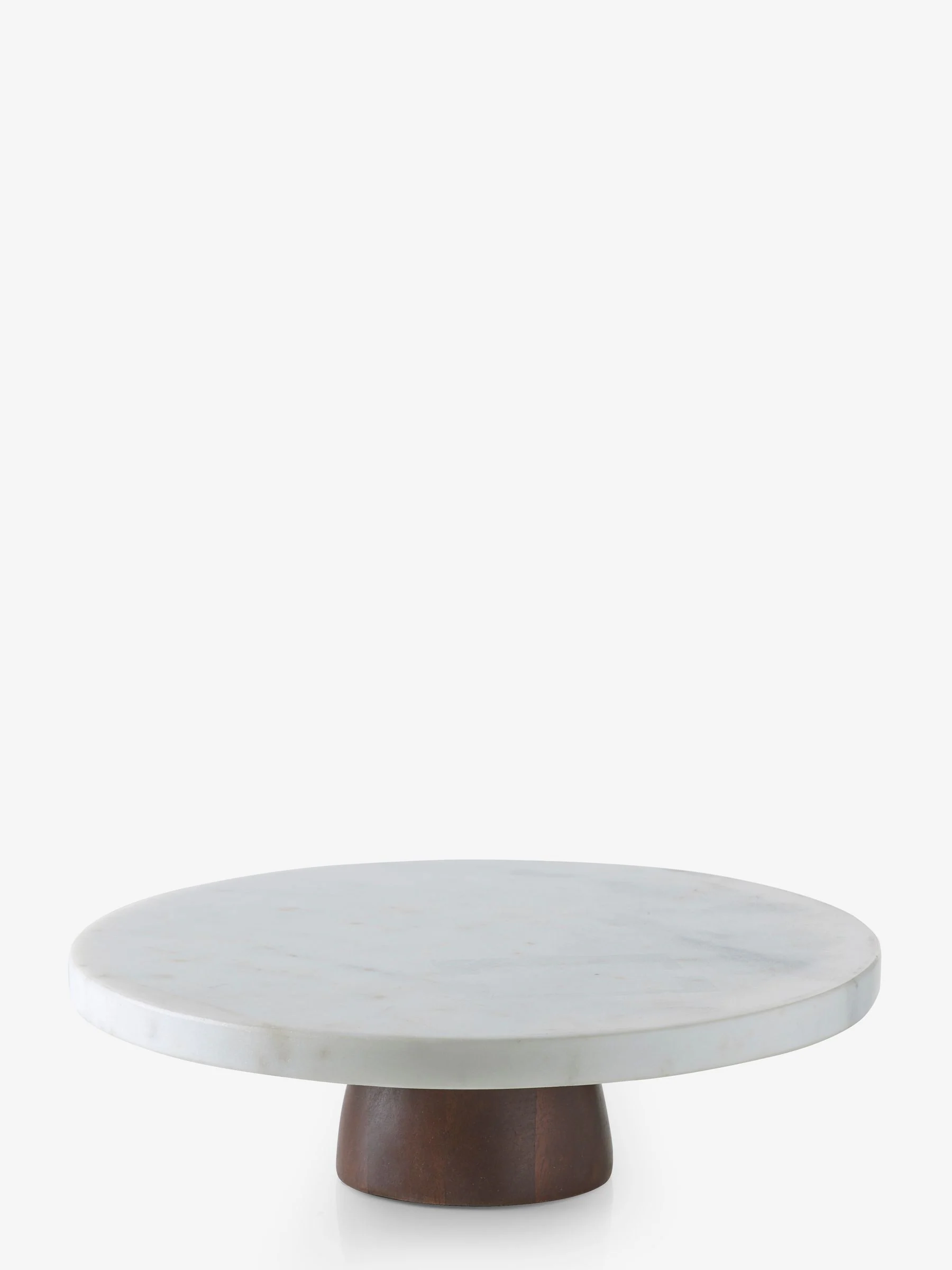 Marble and Mango Wood Cake Stand