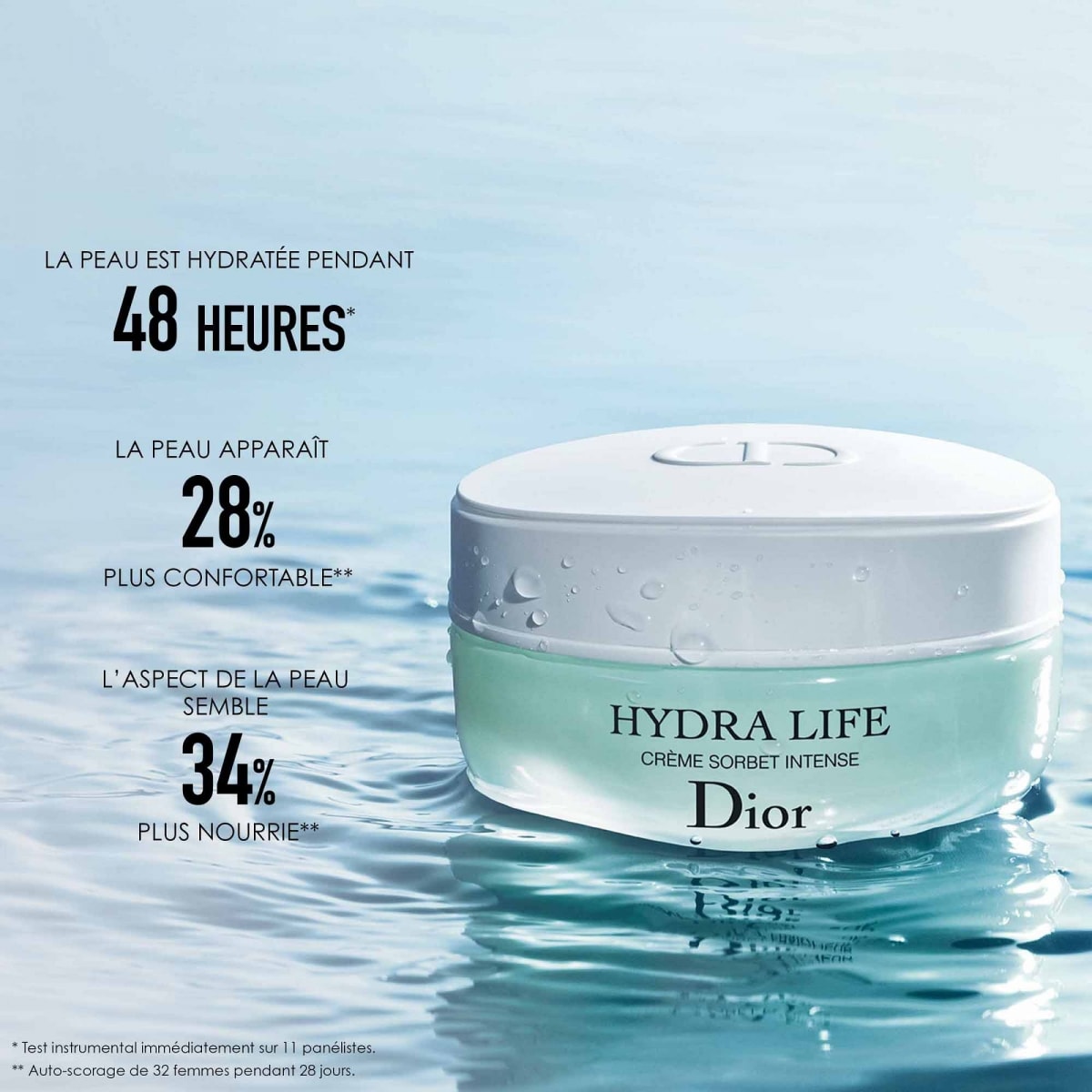 Dior Hydra Life Dior Hydra LifeCrème Sorbet Intense - Crème Hydratante et Nourrissante