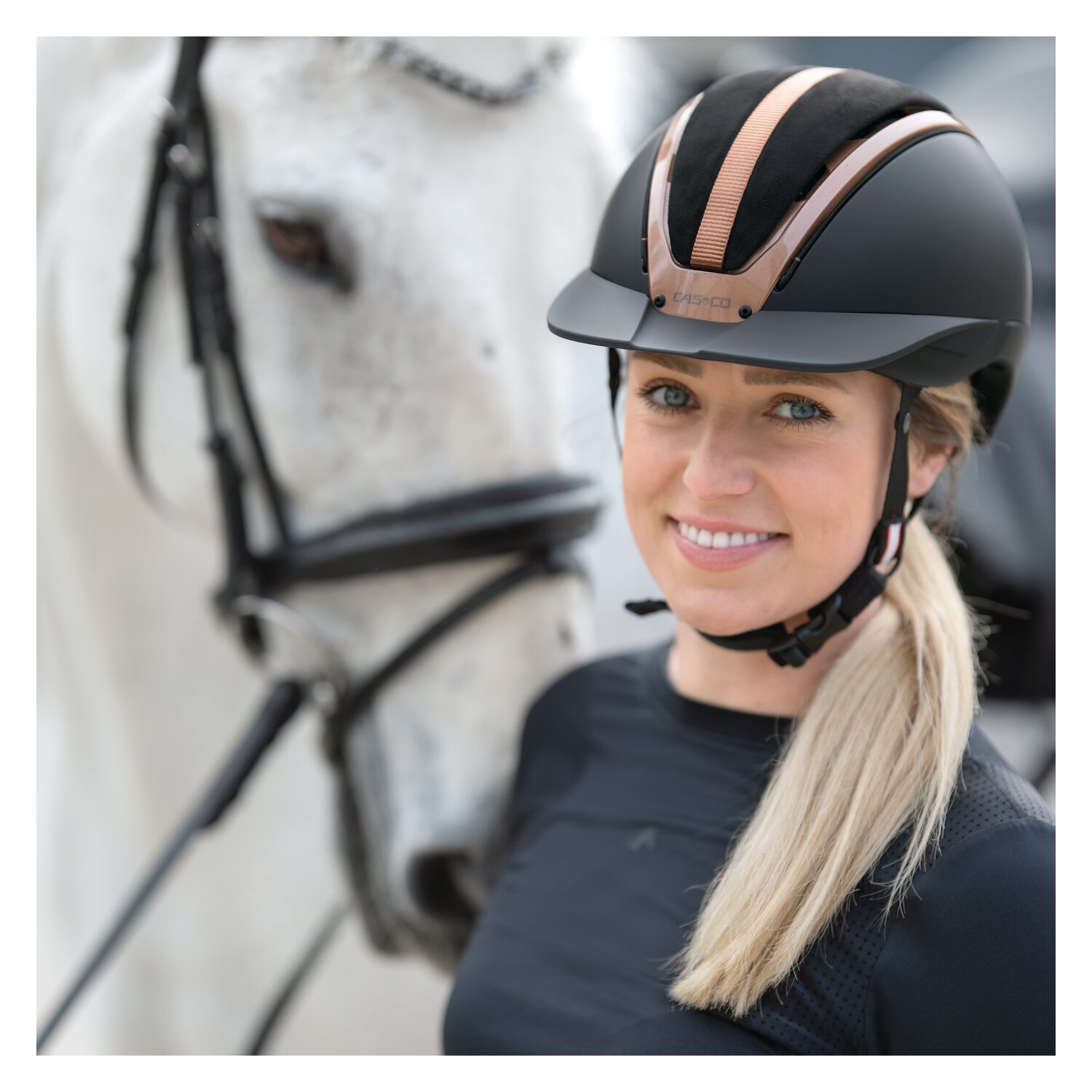 CASCO Reithelm Duell One  - bronze