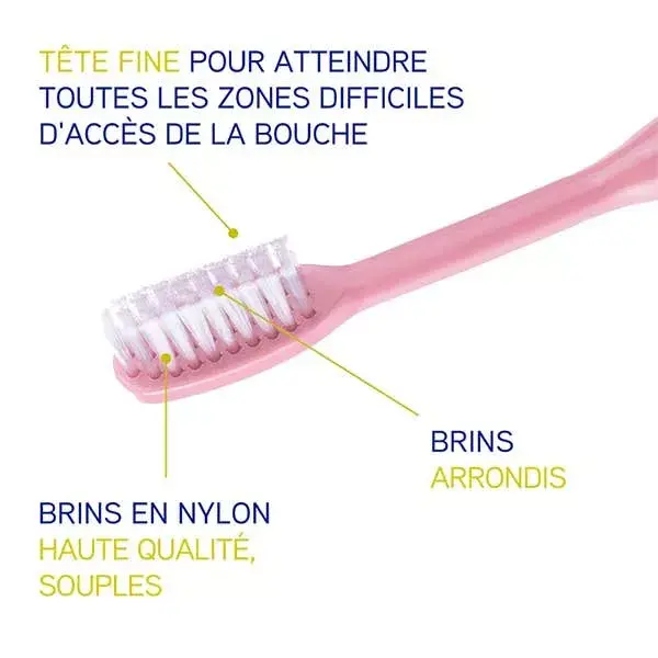 Inava 20/100 brosse à dents souples Lot de 4